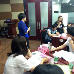 郭齐蕊老师7月13号新昌景纺织品《新员工职业素养与心态》